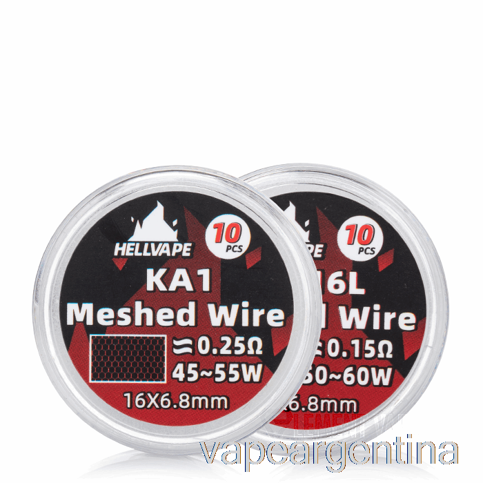 Hellvape Dead Rabbit M Alambre Mallado 0.15ohm Hojas De Alambre Mallado Vape Argentina